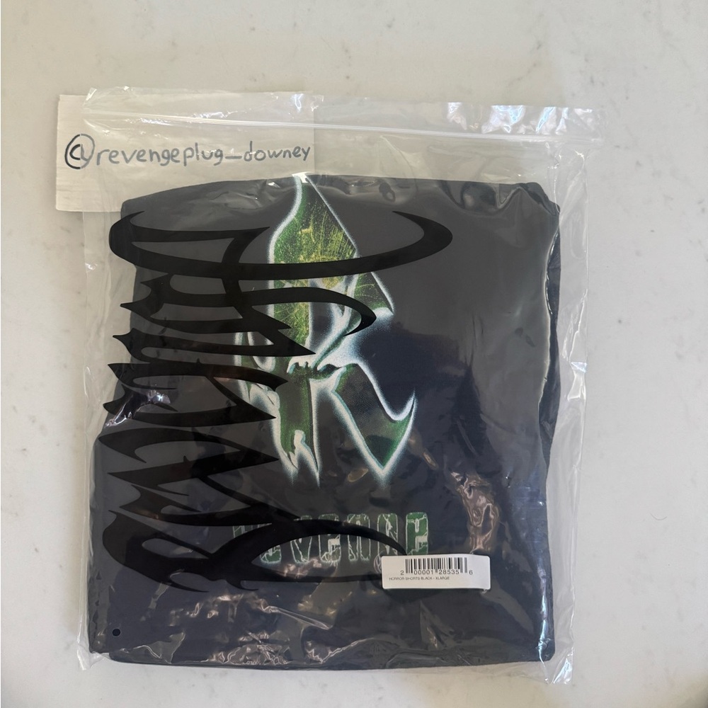 Revenge Horror Shorts Black